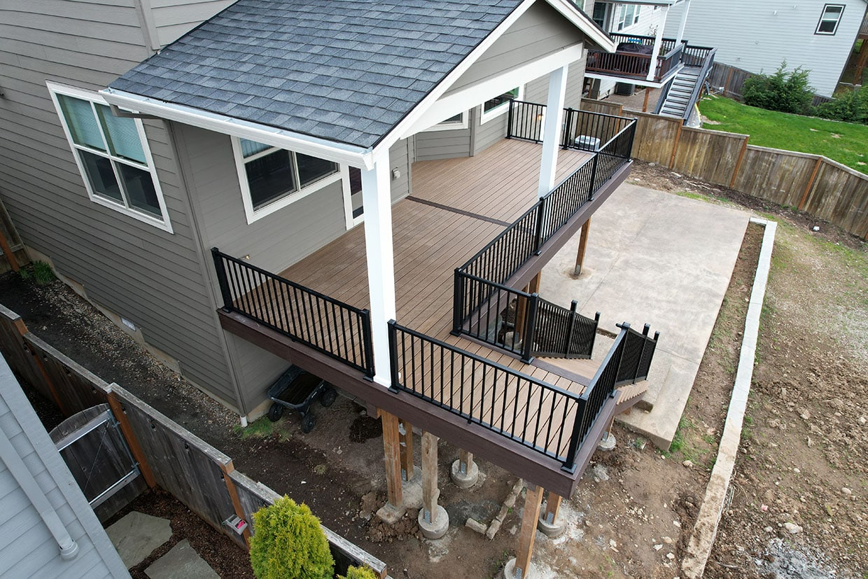 Deck Railing Installation 5