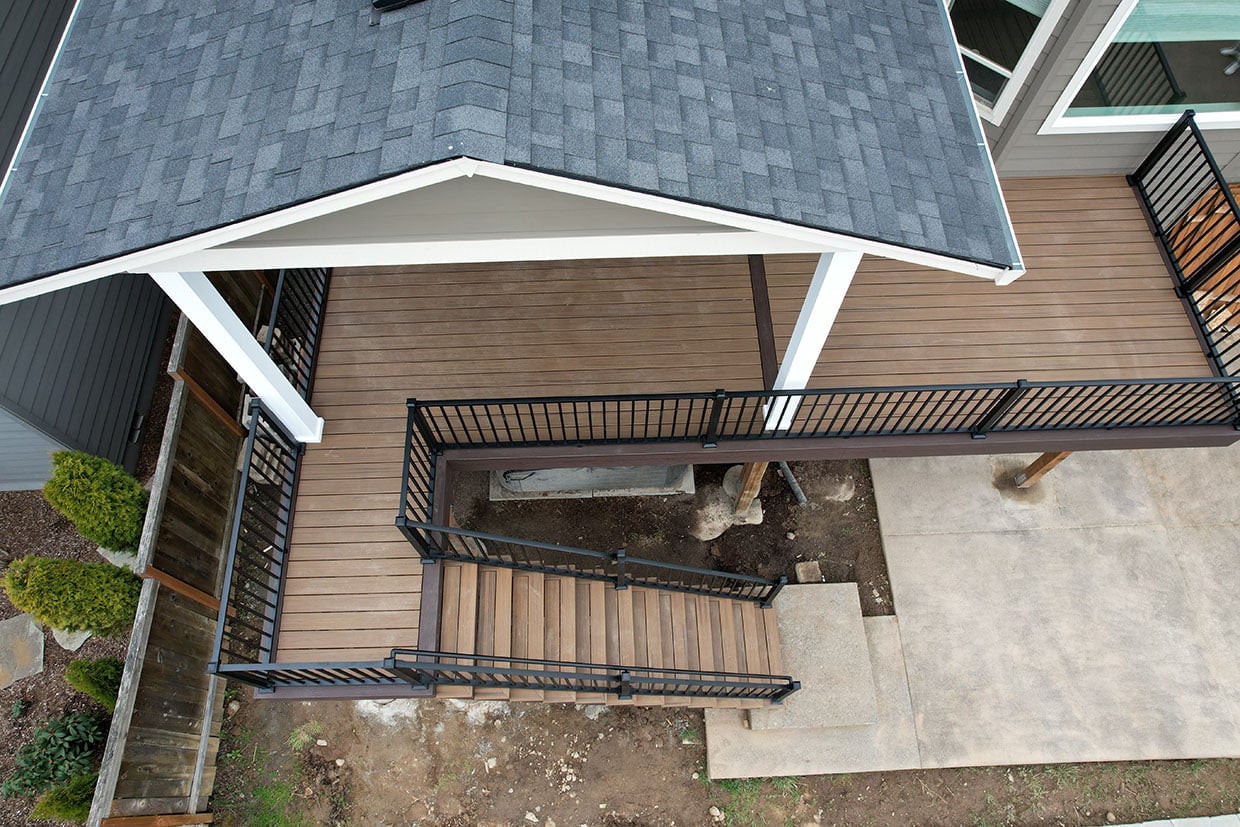 Deck Railing Installation 7