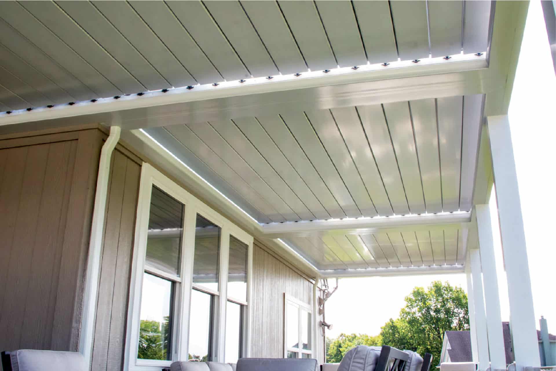 louvered roof, automated pergola 5